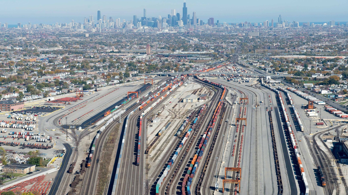 Железная дорога в Чикаго