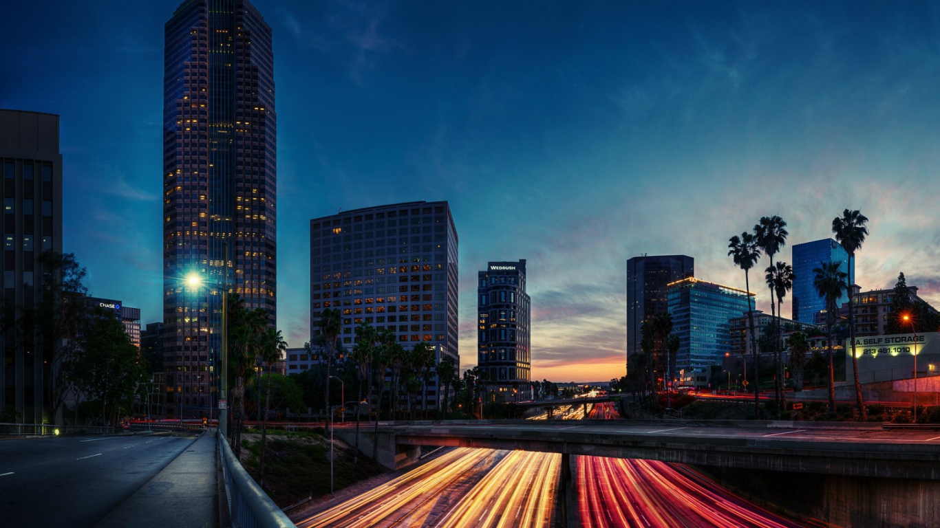 Быстрое движение в Лос-Анджелесе