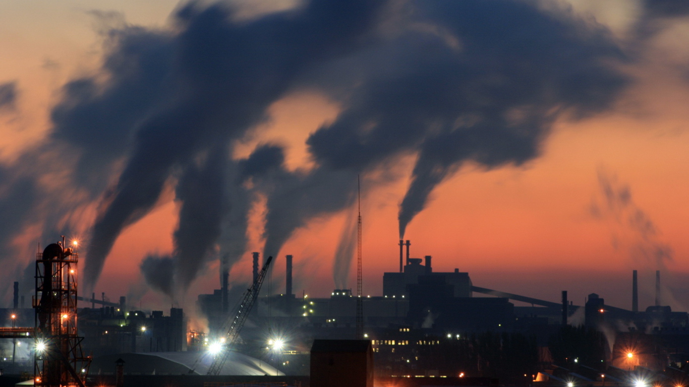 Дымящие трубы города