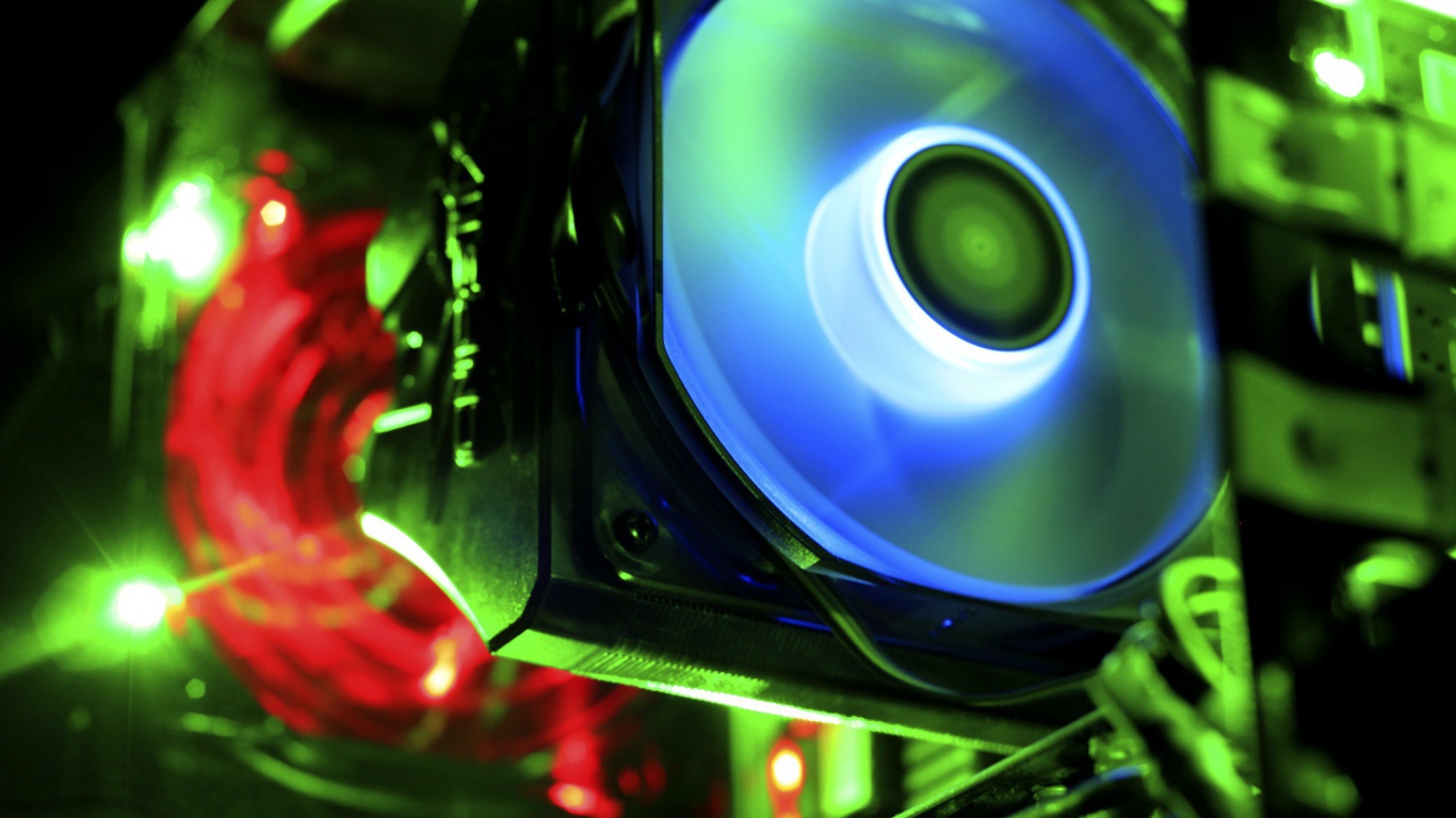 Кулер центрального процессора в компьютере