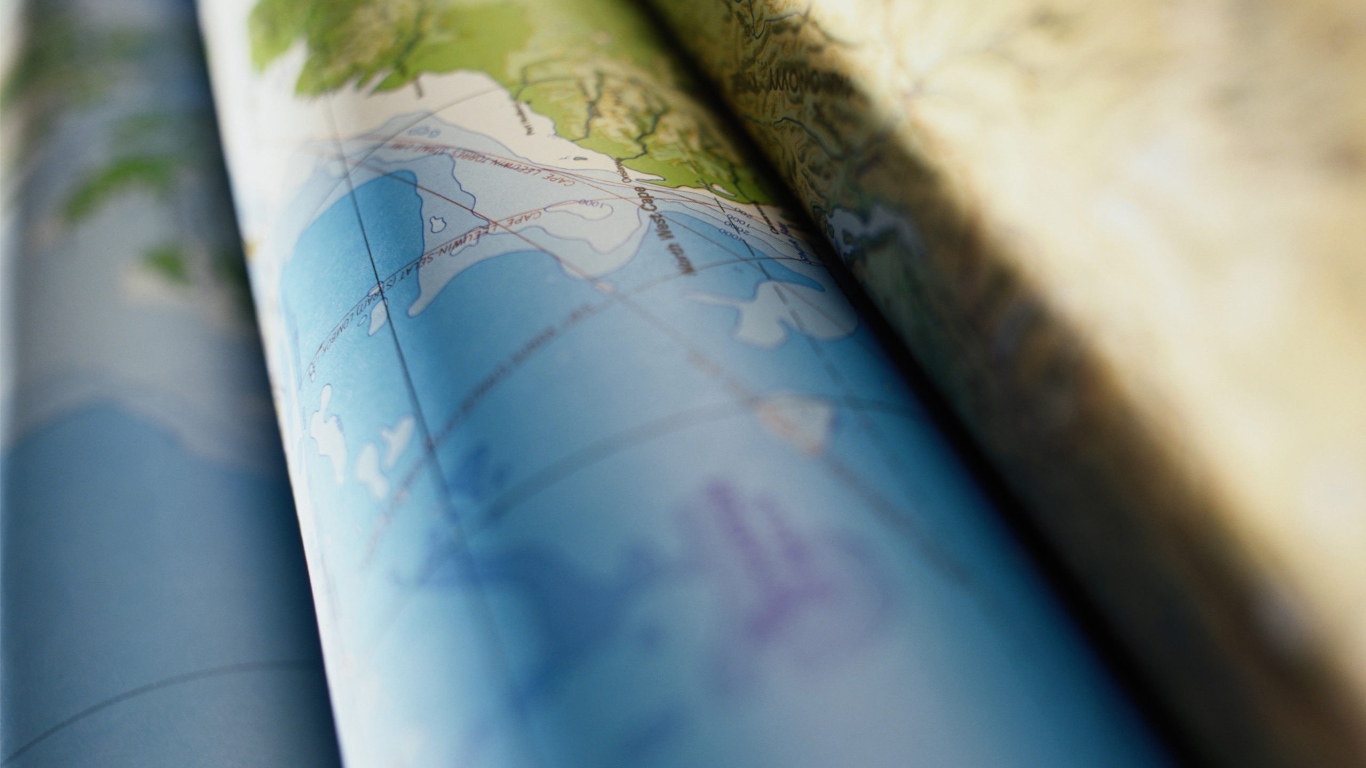 Сверток географических карт