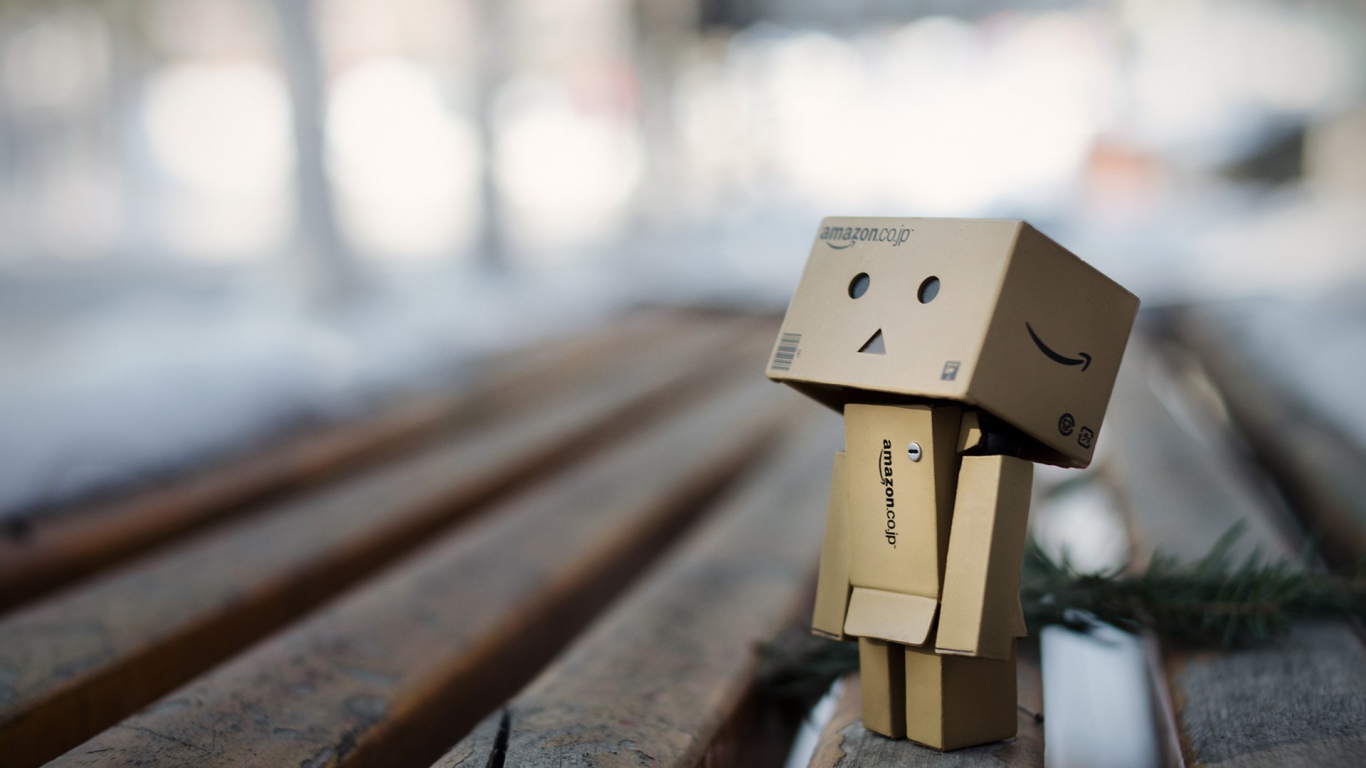 Картонный человечек от Амазон Ком