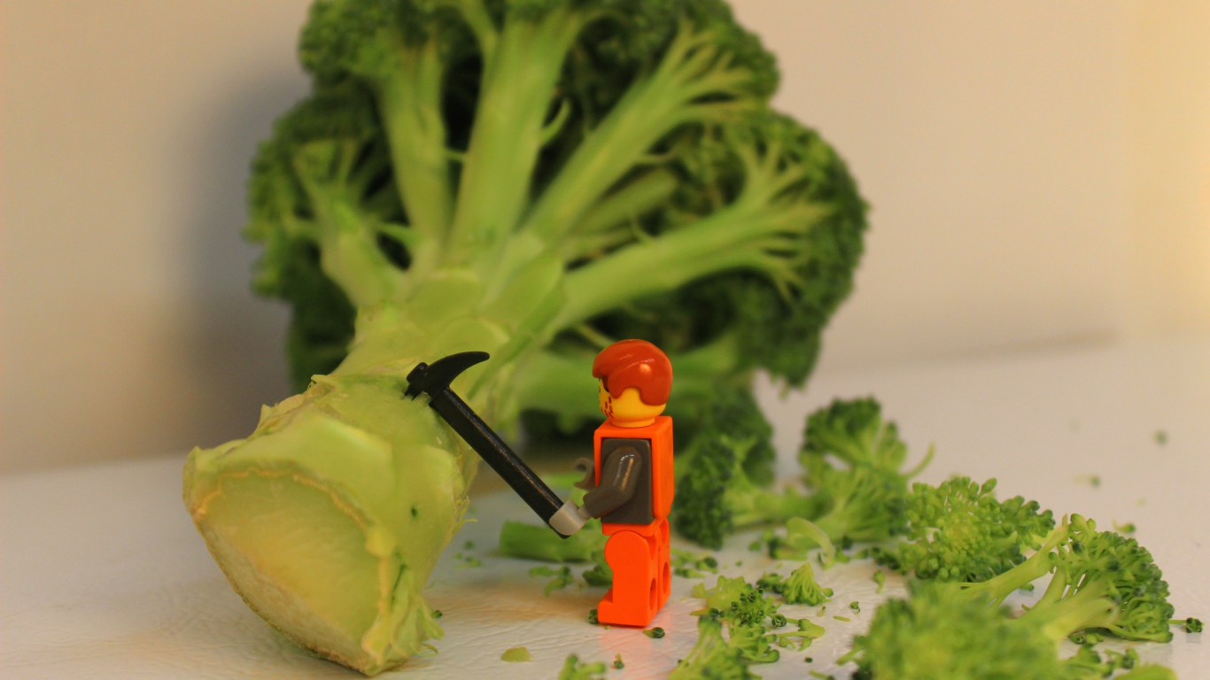ЛЕГО против брокколи