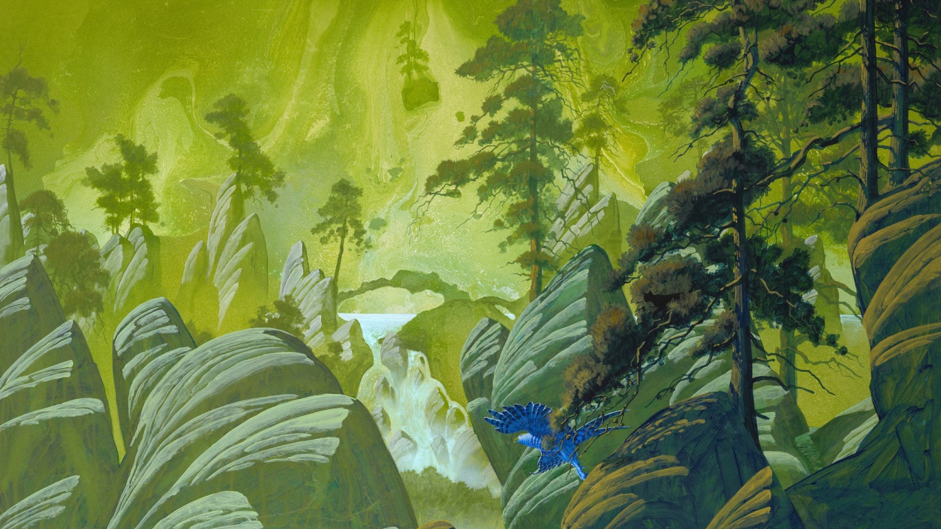 Картина с изображением природы тропиков
