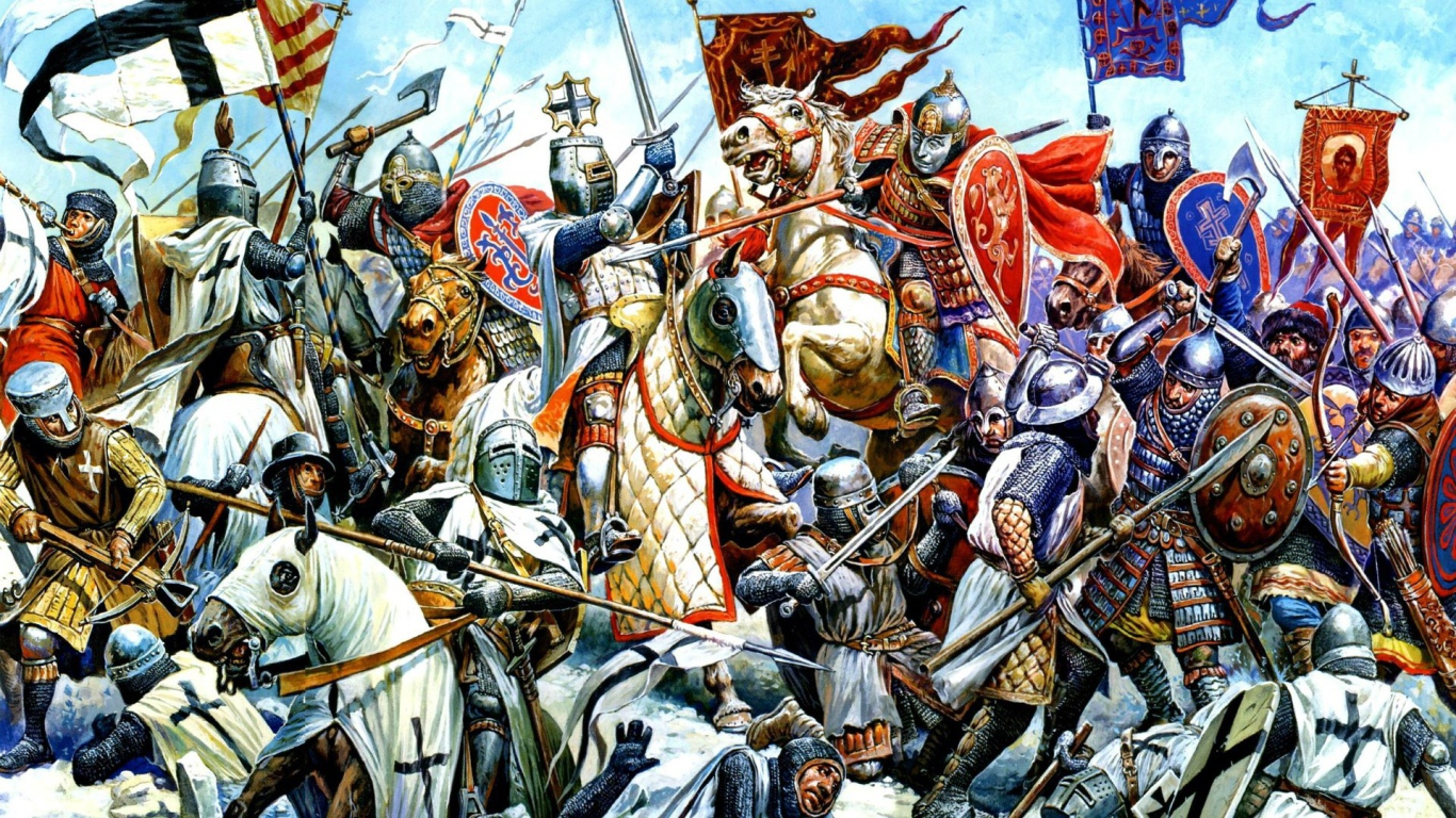 Ледовое побоище - битва на Чудском озере