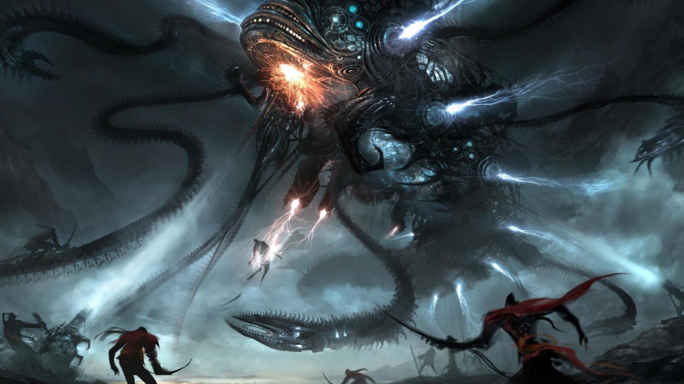 Инопланетный робот напал на Землю