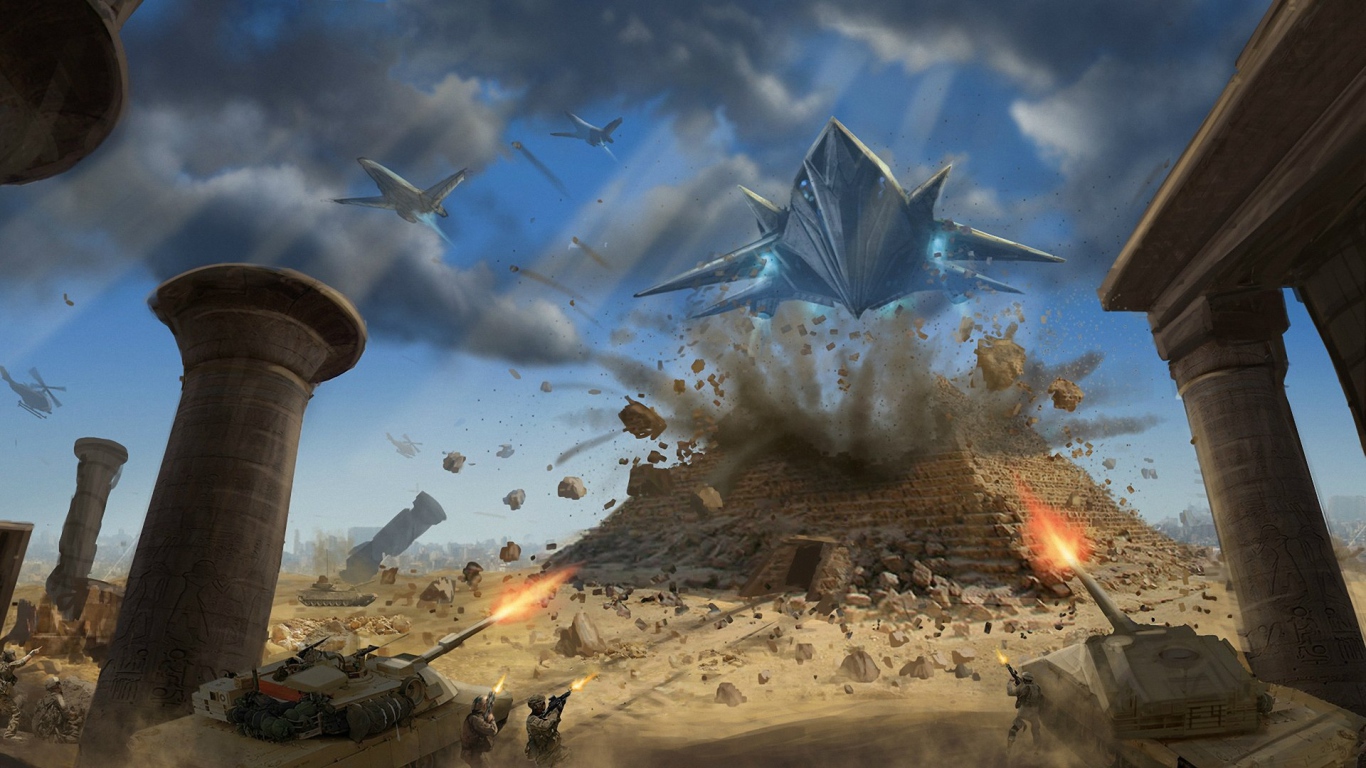 Битва за пирамиды