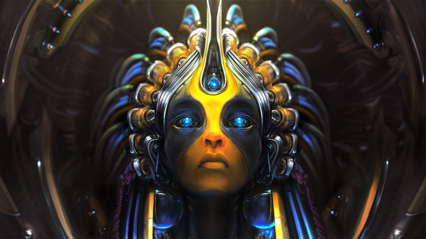 Голубые глаза богини