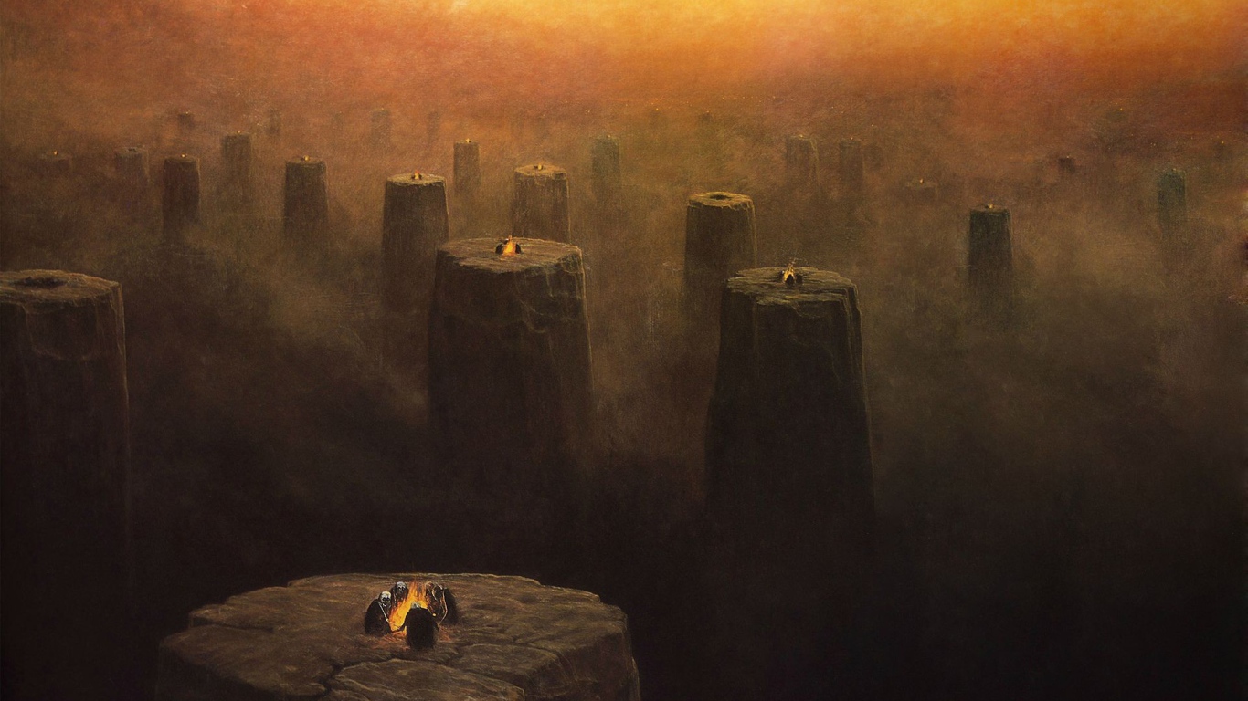 Костры в мире духов