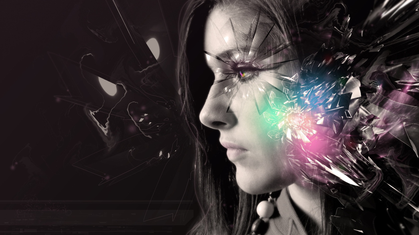 Осколки лица