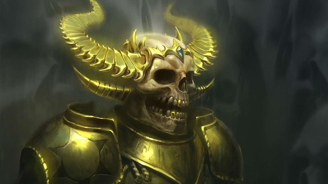 Демон с золотыми рогами