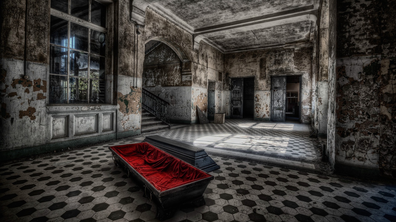 Жилье мертвого Дракулы, фото HDR