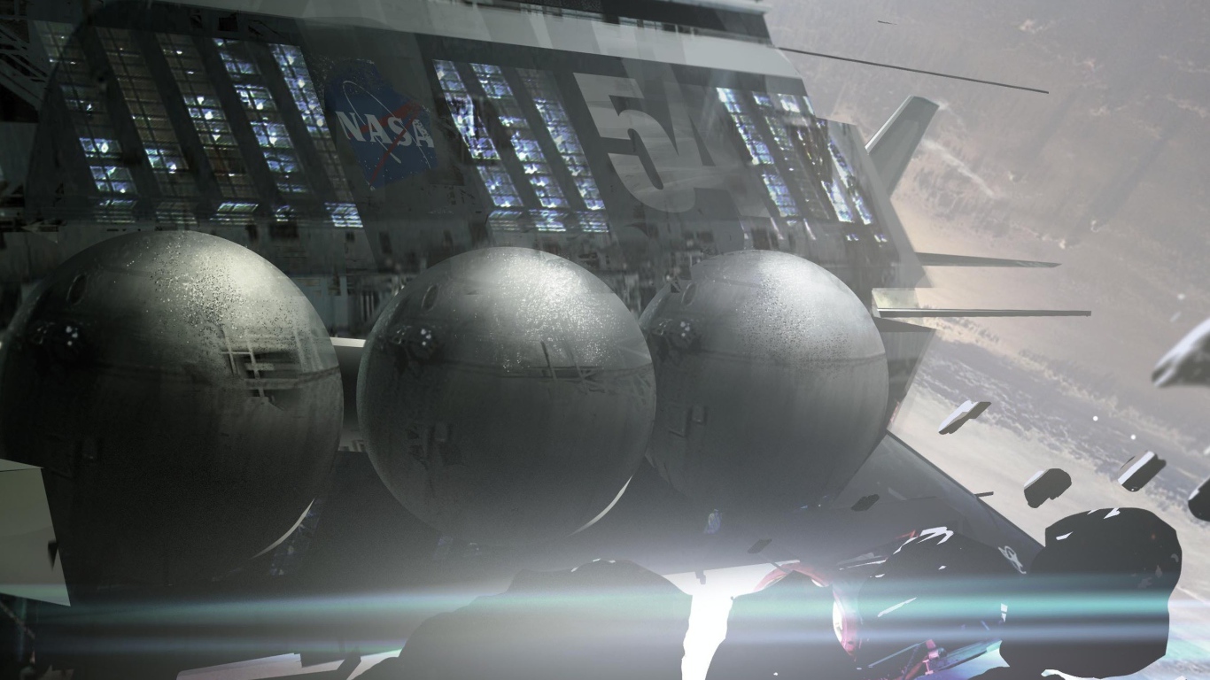 Космический корабль НАСА в будущем