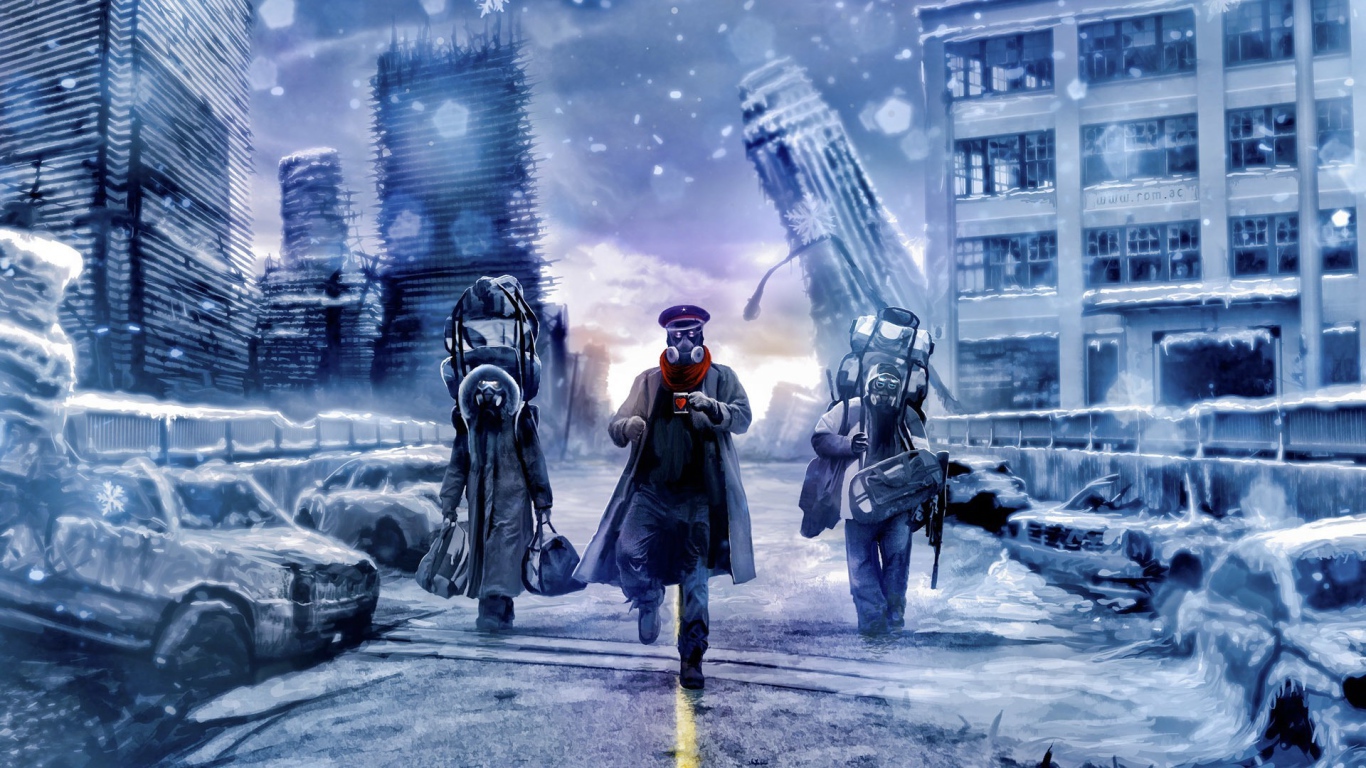 Выжившие после апокалипсиса уходят из города