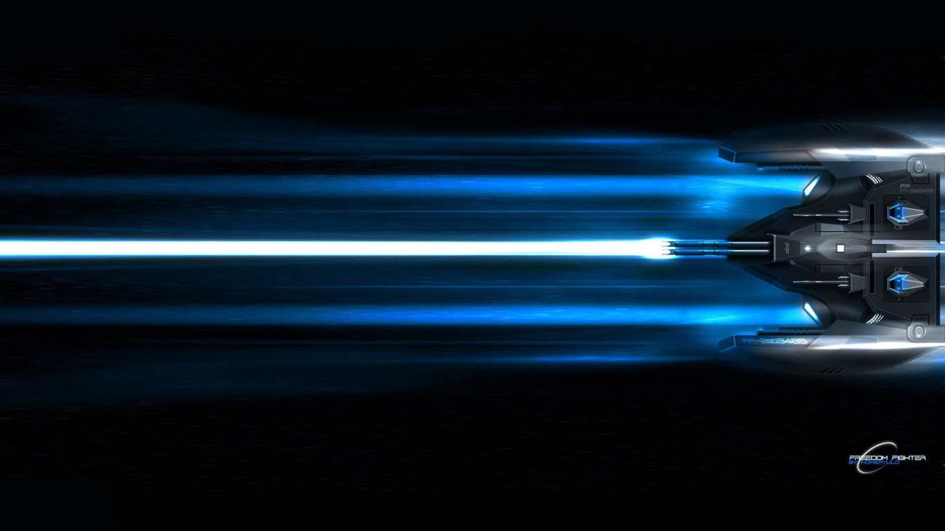 Плазменный след космического корабля