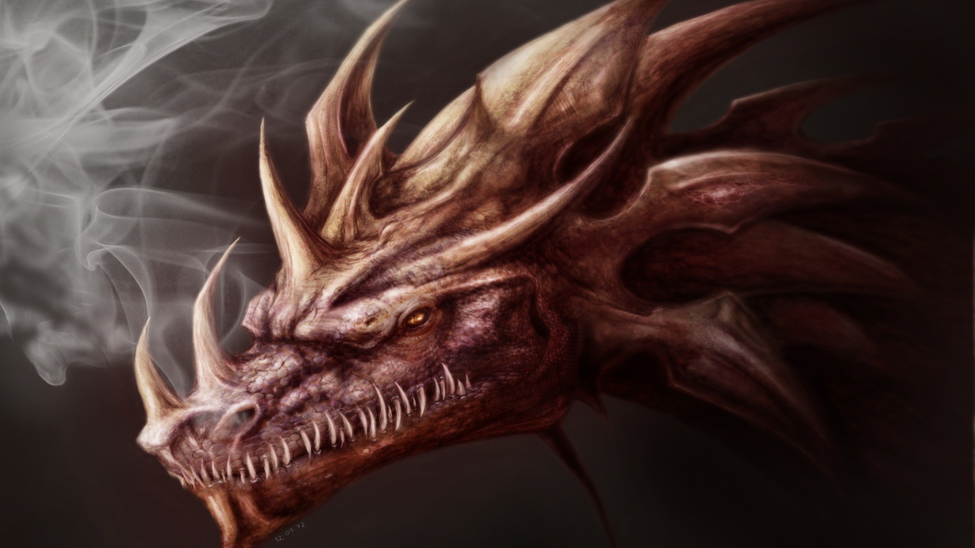 Дым из ноздрей дракона