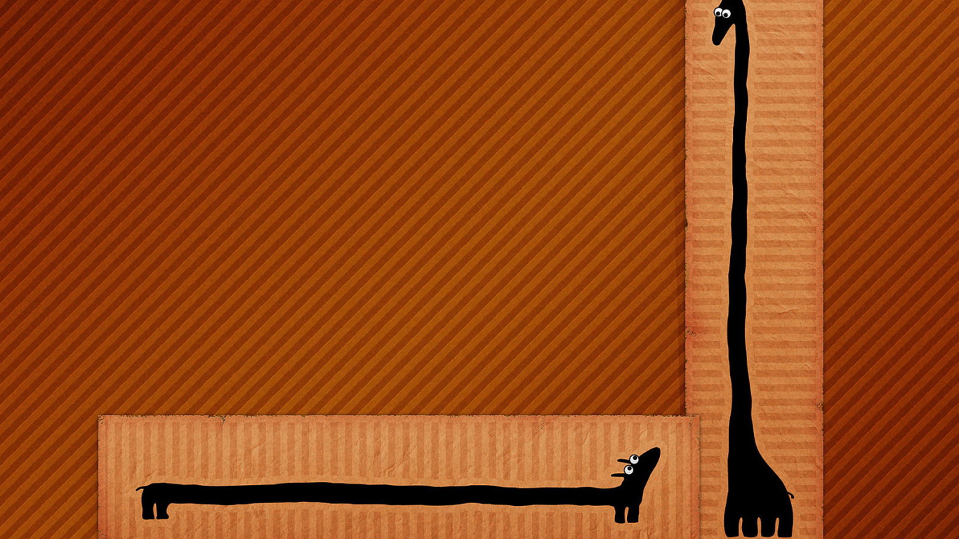 Низкий длинный и высокий длинный