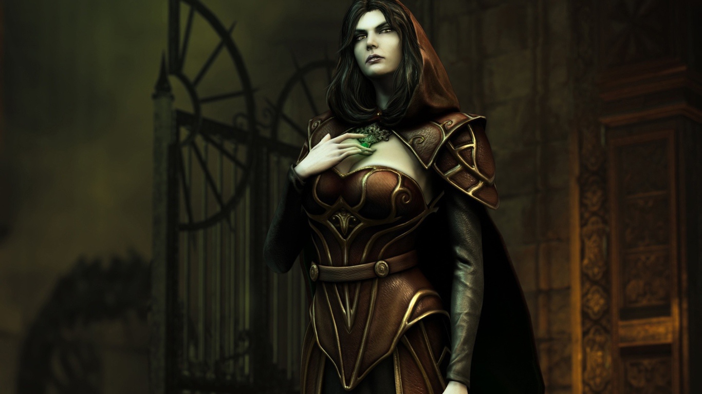 Кармилла из игры Castlevania Lords of Shadow