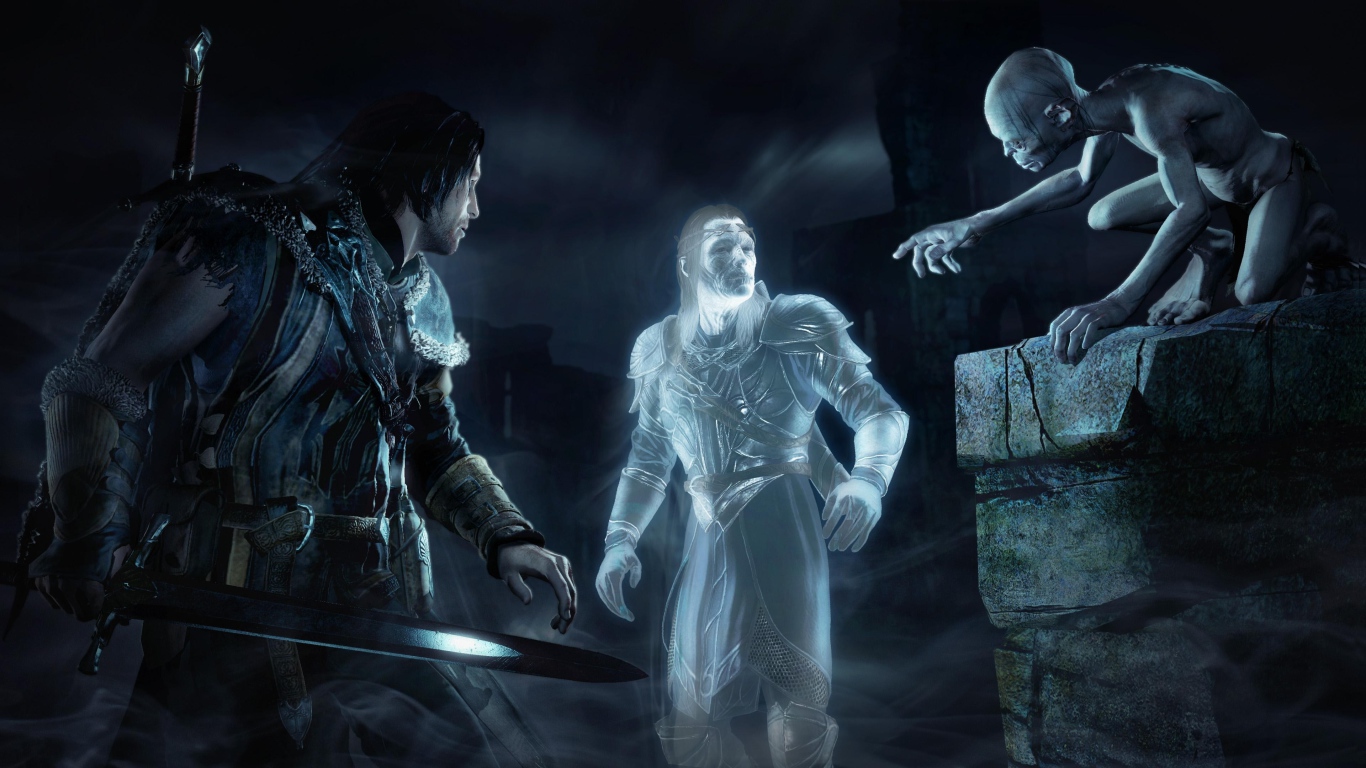 Призрак эльфа в игре Middle-earth Shadow of Mordor