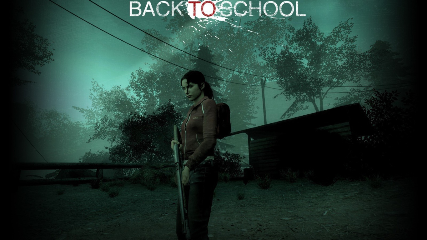 Девушка герой игры Left 4 Dead 2