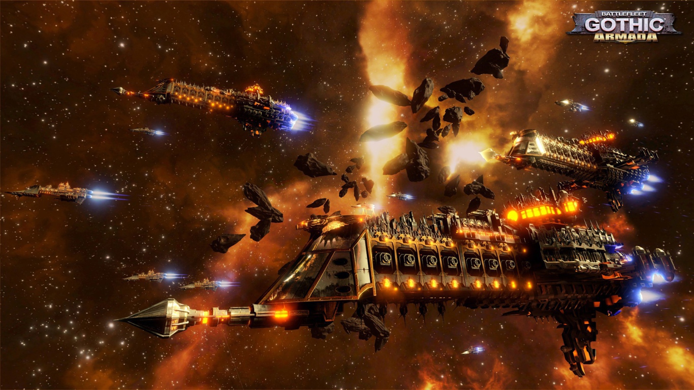 Готическая армада в игре Warhammer 40K