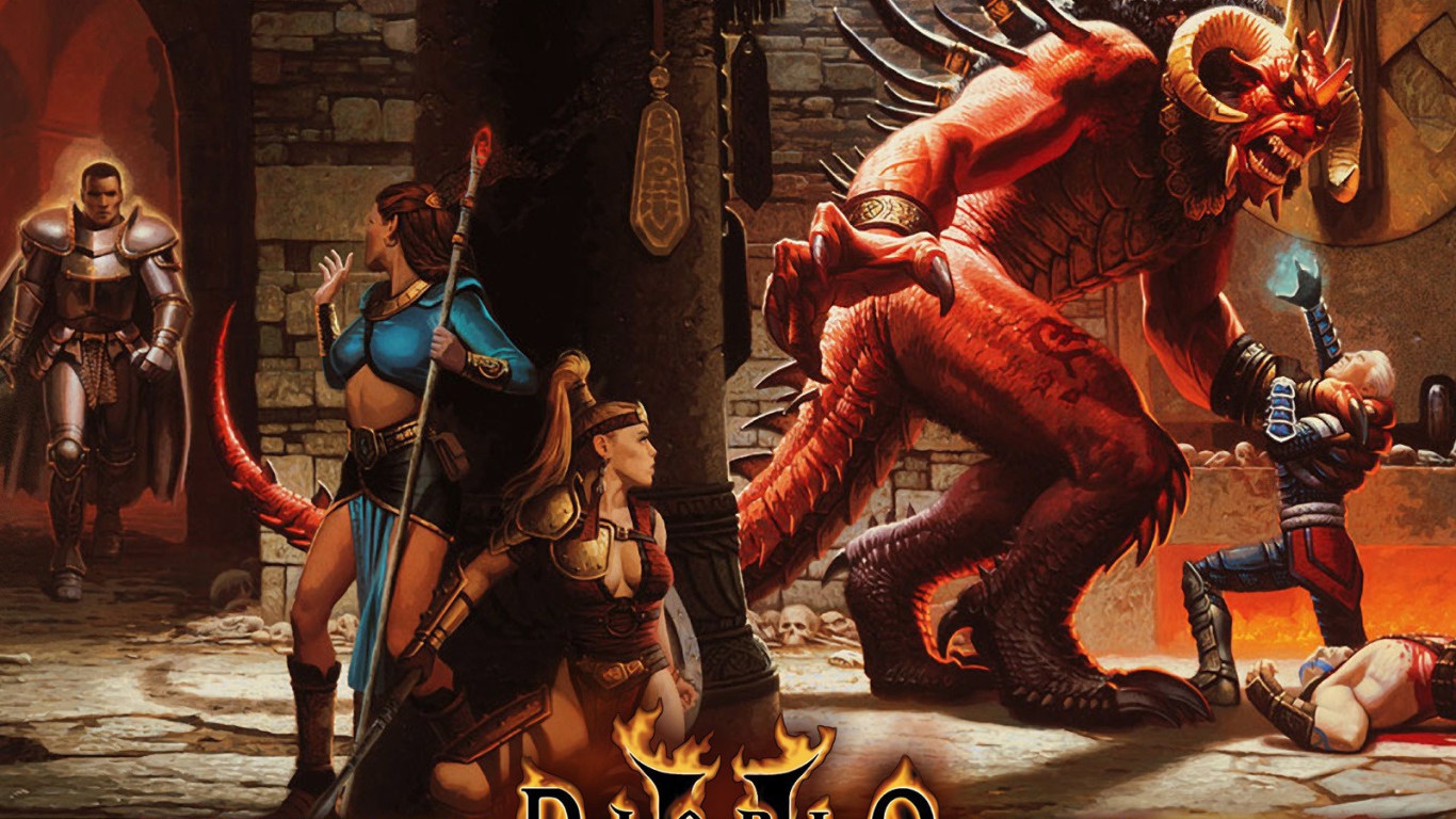 Герои и сражения в игре Diablo 2