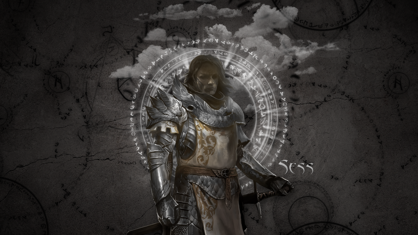 Логан из игры Guild Wars 2