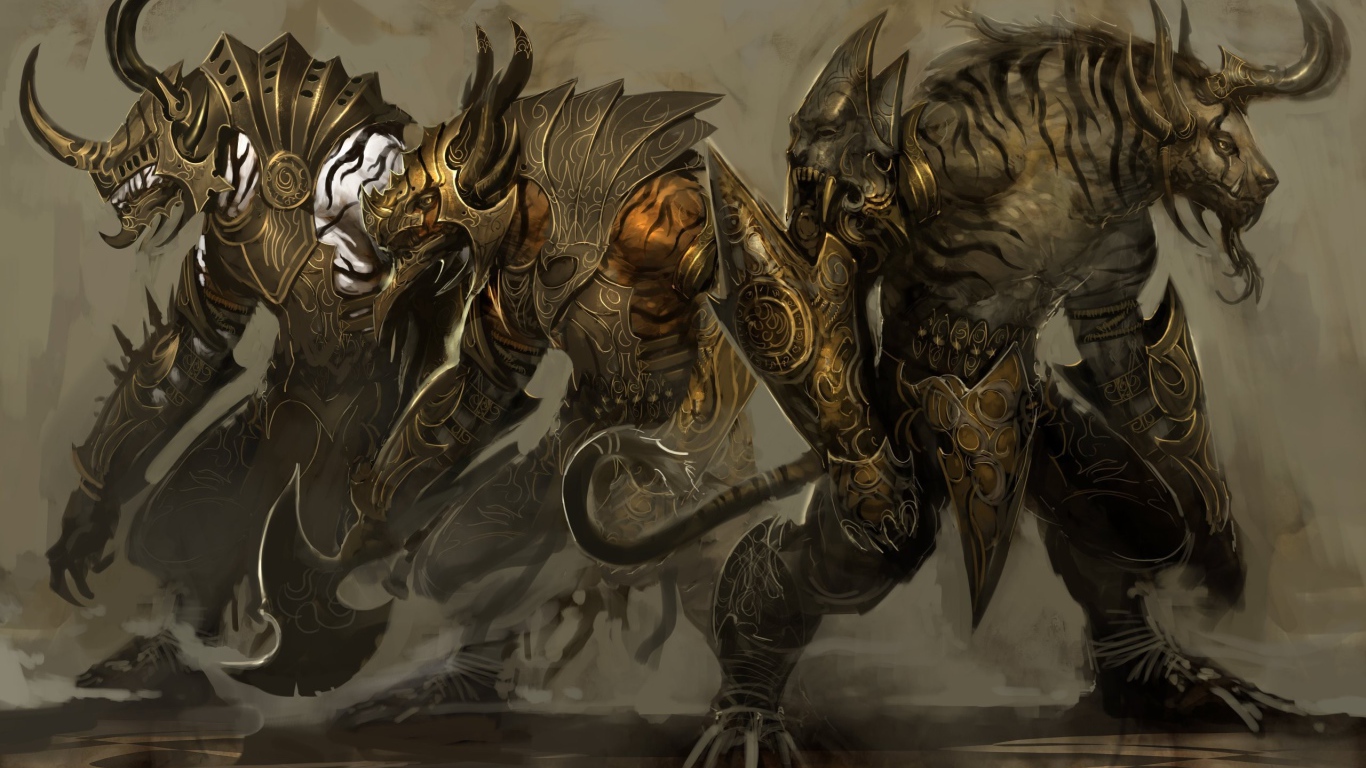 Монстры из игры Guild Wars 2