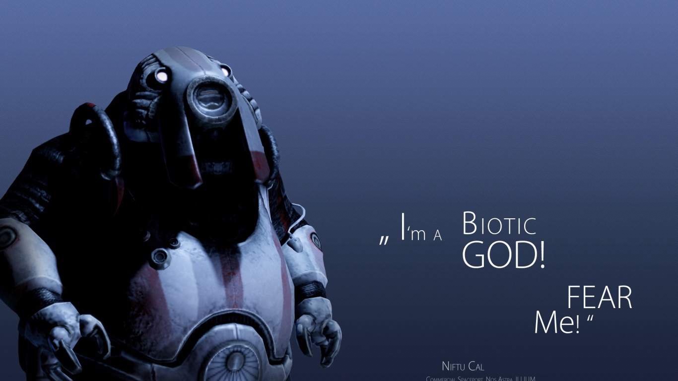 Нифту Кал из игры Mass Effect 2