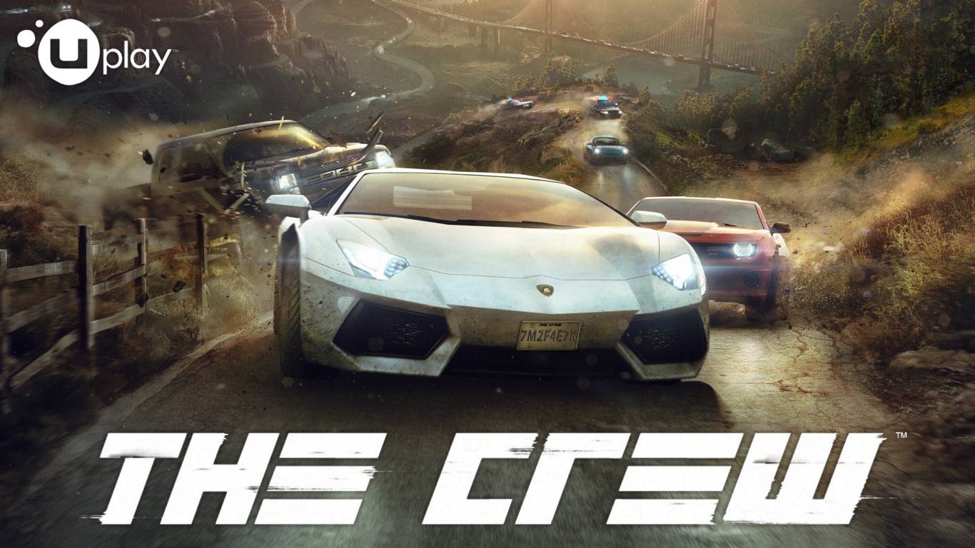 Постер видео игры The Crew
