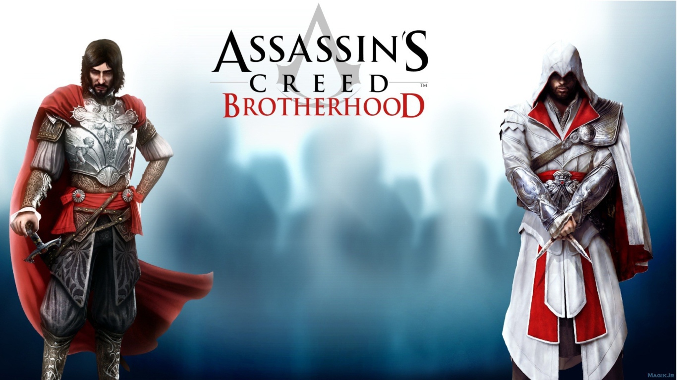 Постер видеоигры Assassin's Creed Brotherhood