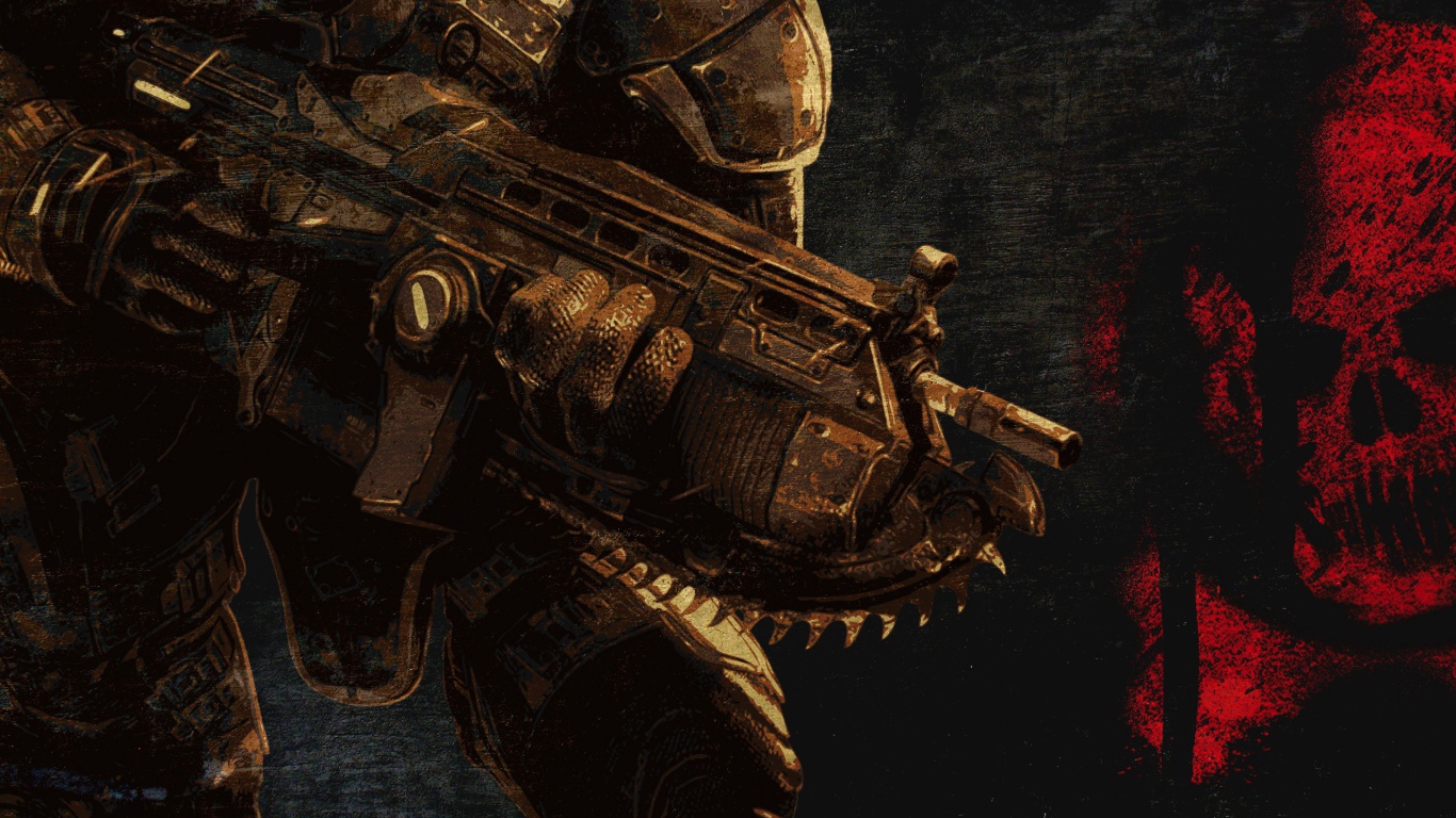 Ржавый робот, игра Gears of War