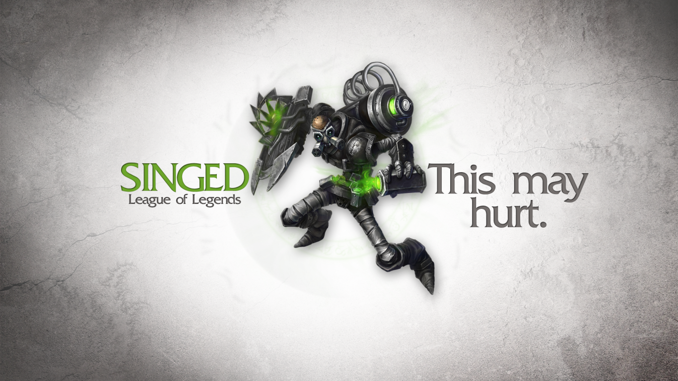 Персонаж Сингед из игры Лига легенд
