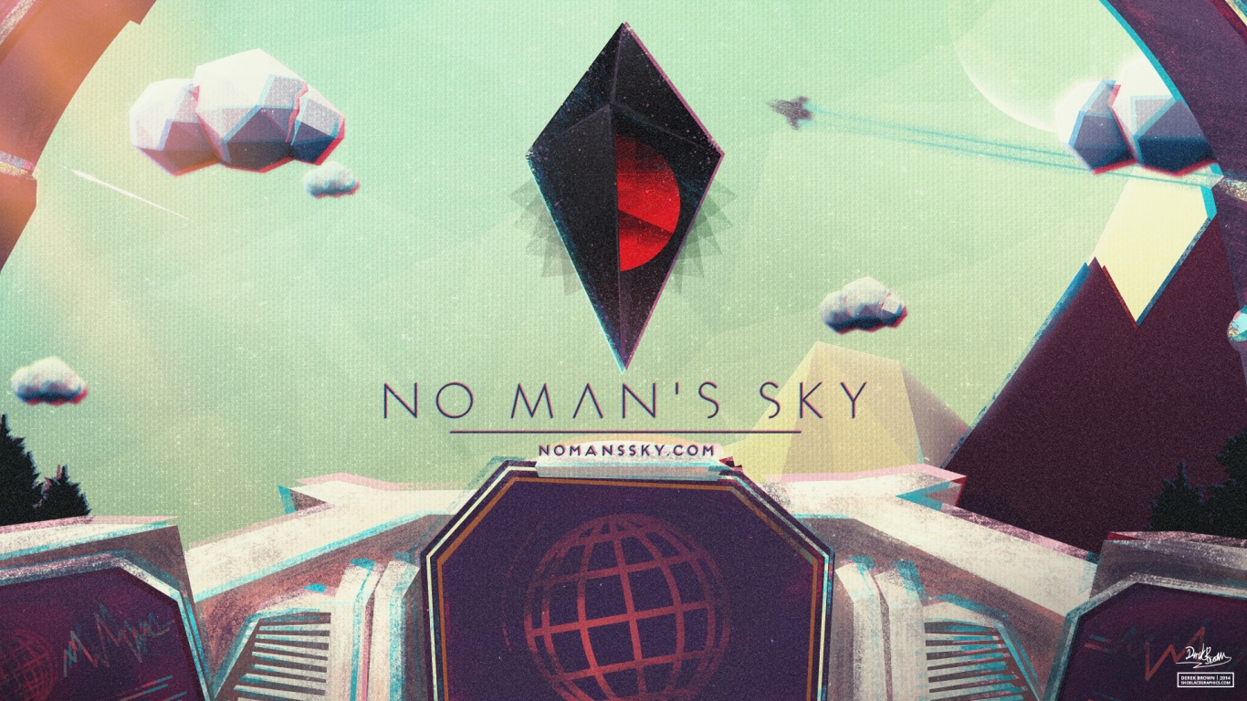 Популярная компьютерная игра No Man's Sky