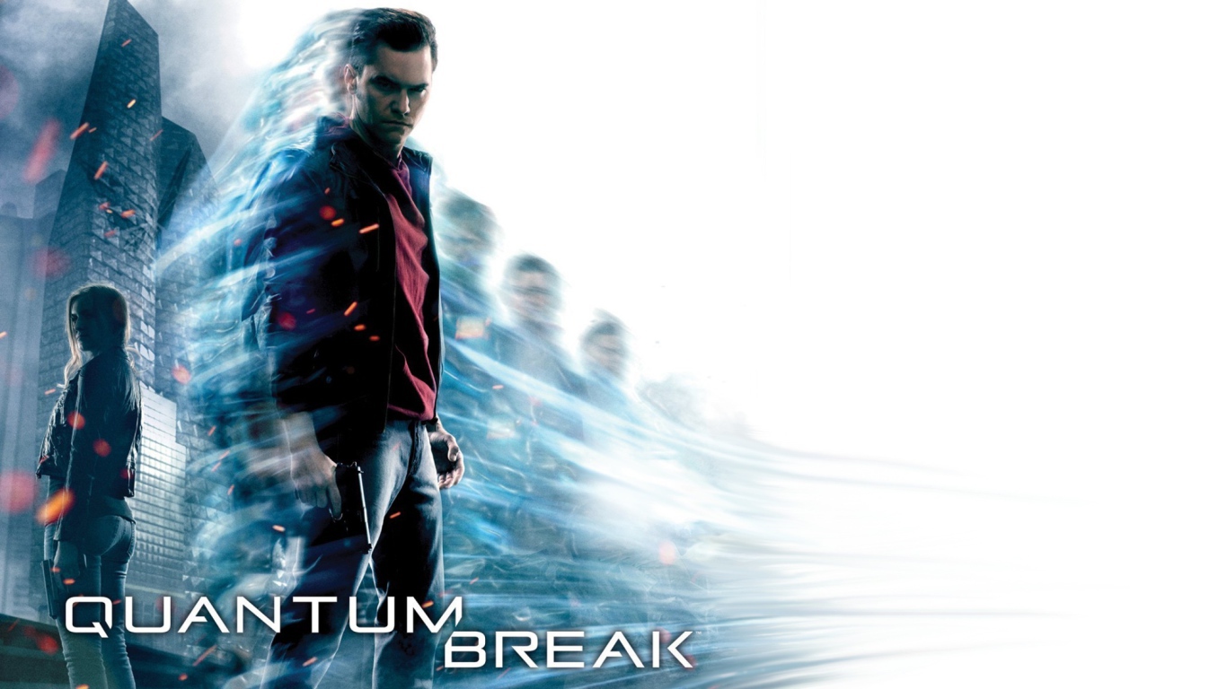 Постер популярной игры Quantum Break