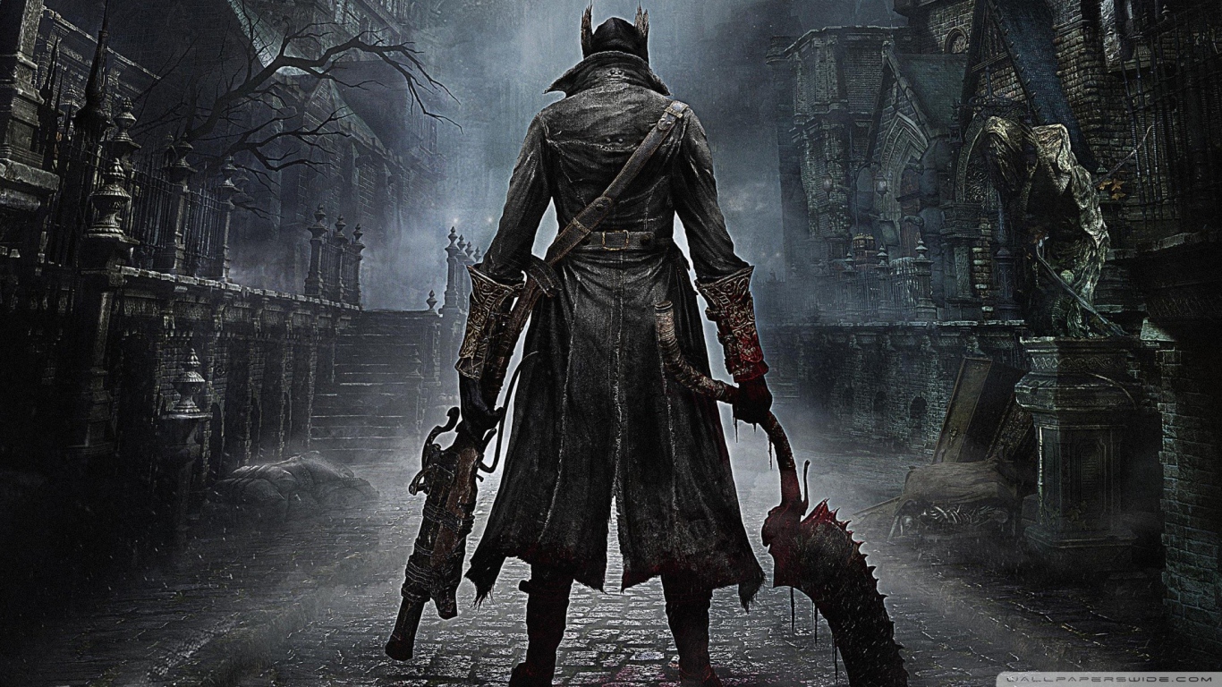 Главный герой игры Bloodborne