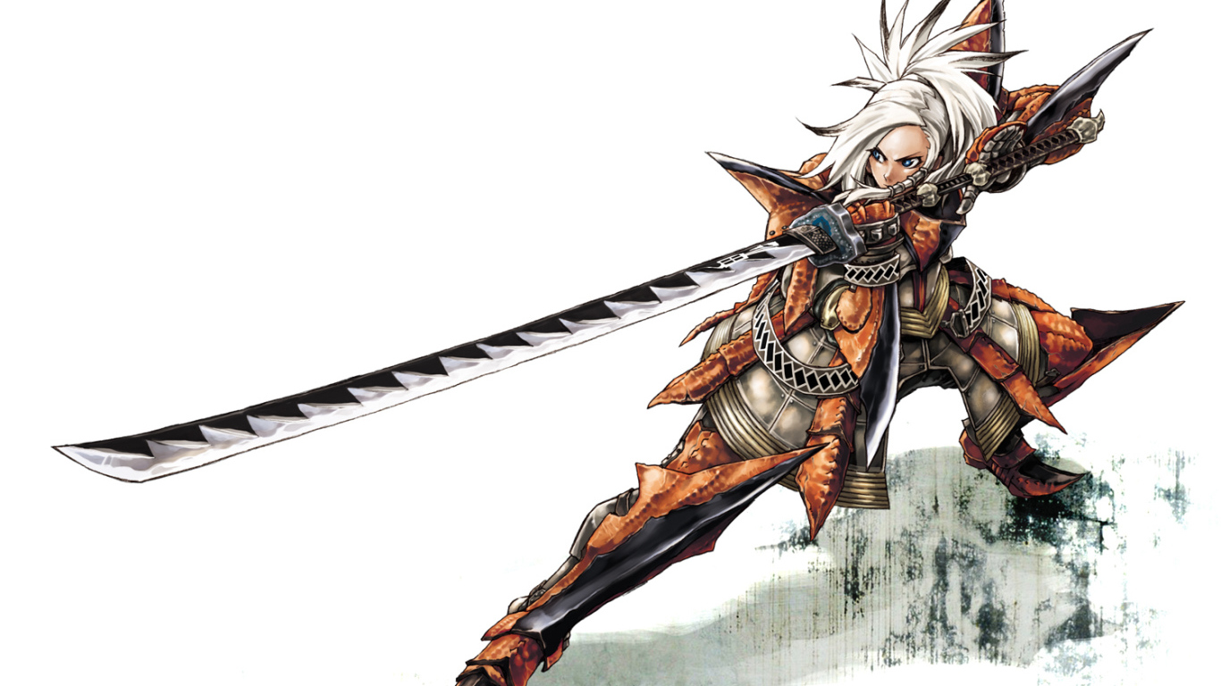 Воин из игры Monster Hunter