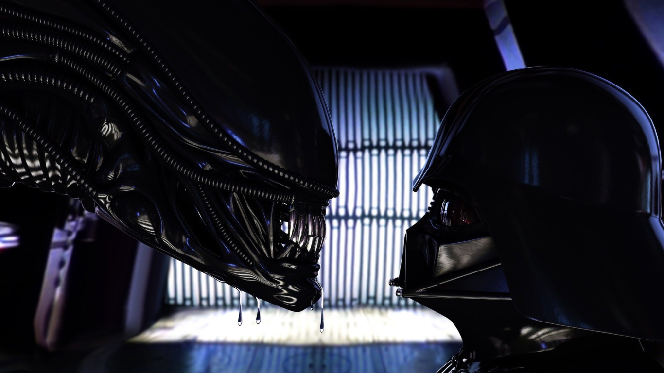 Чужой против Дарта Вейдера