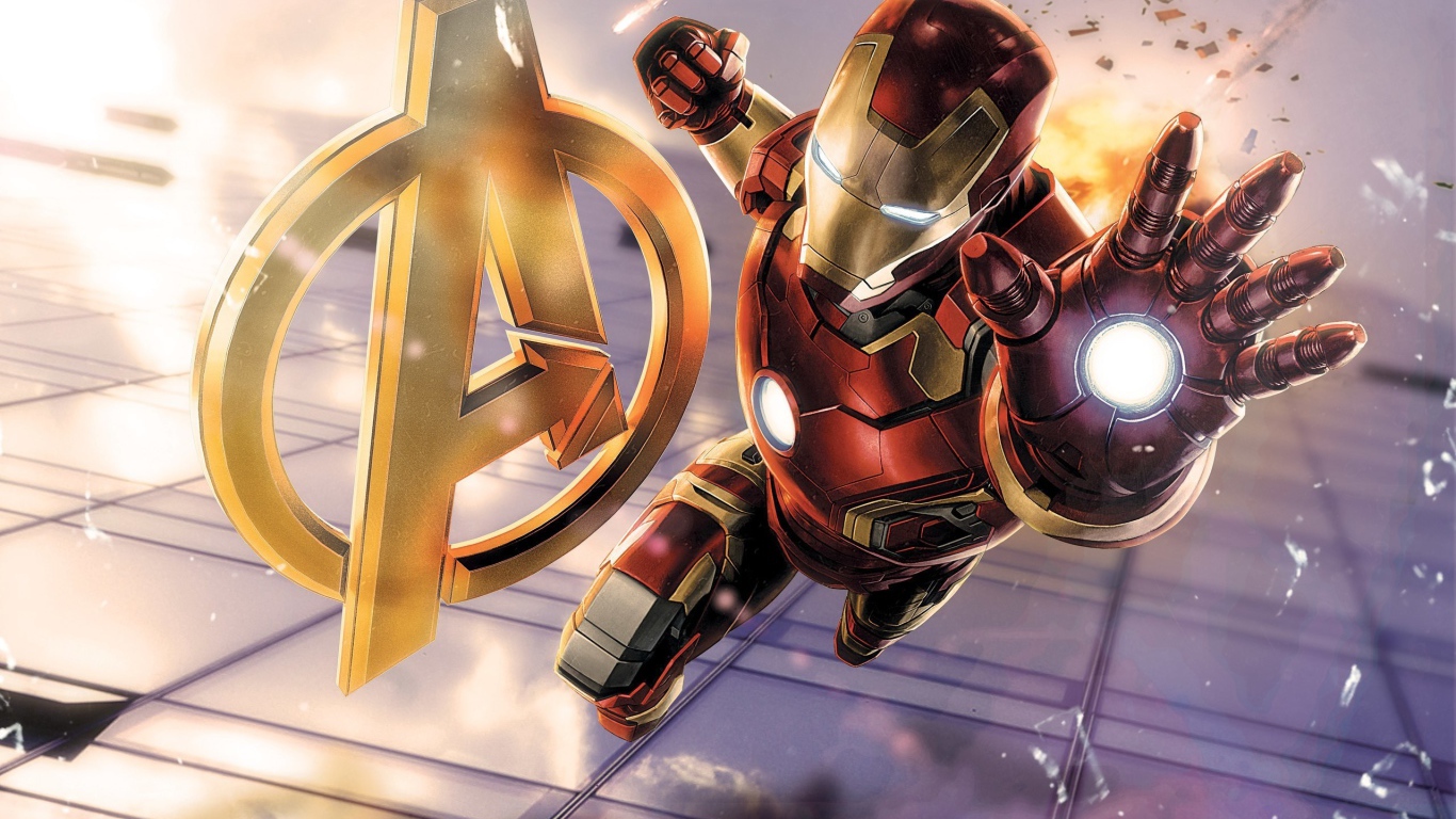 Железный человек из фильма Мстители Эра Альтрона