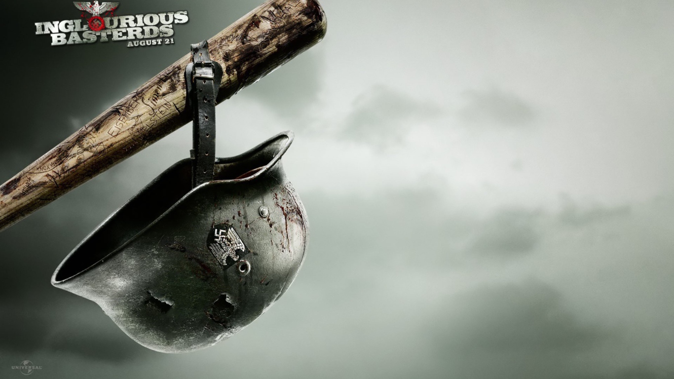 Постер знаменитого фильма Бесславные ублюдки