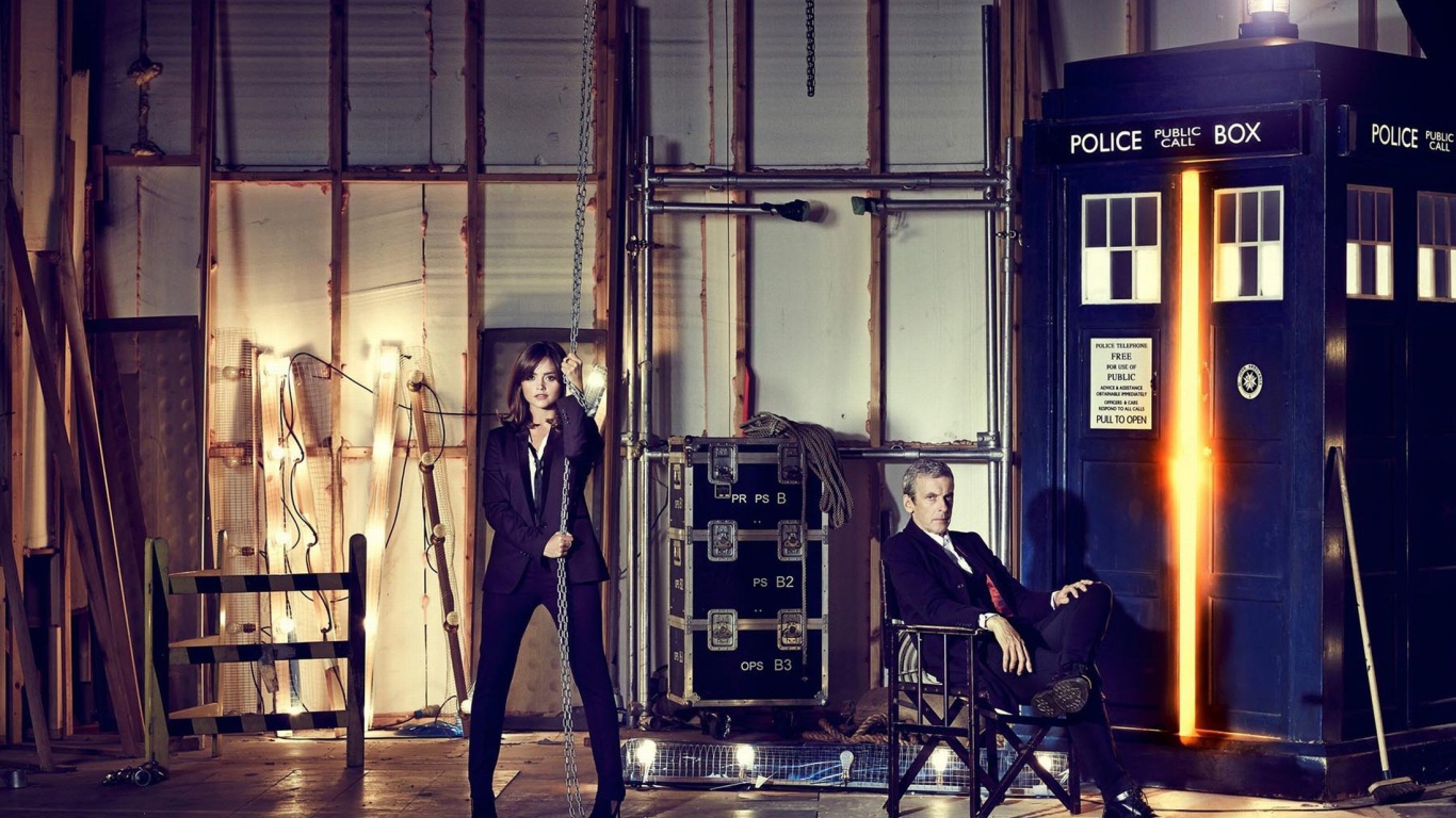 Два главных героя сериала Доктор Кто