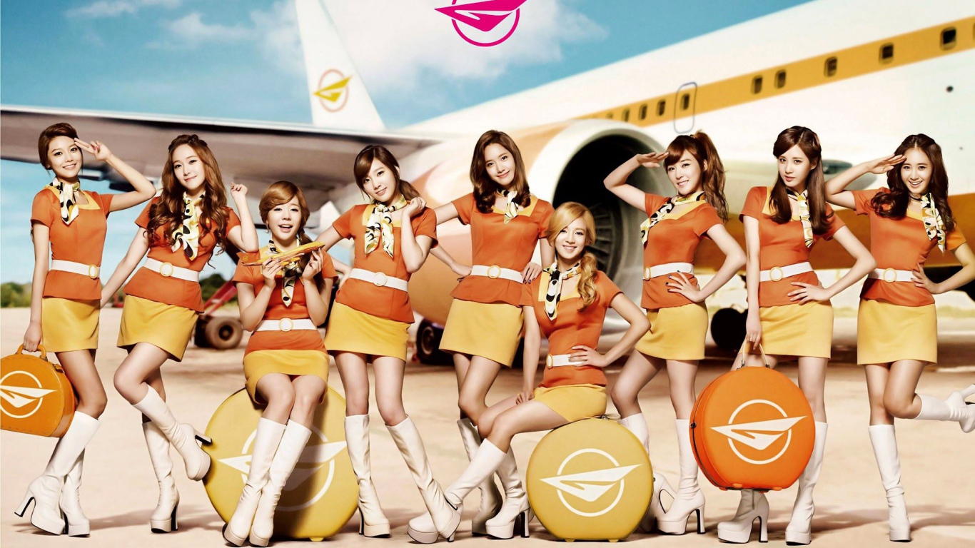 Девушки в оранжевой одежде, Girls’ Generation