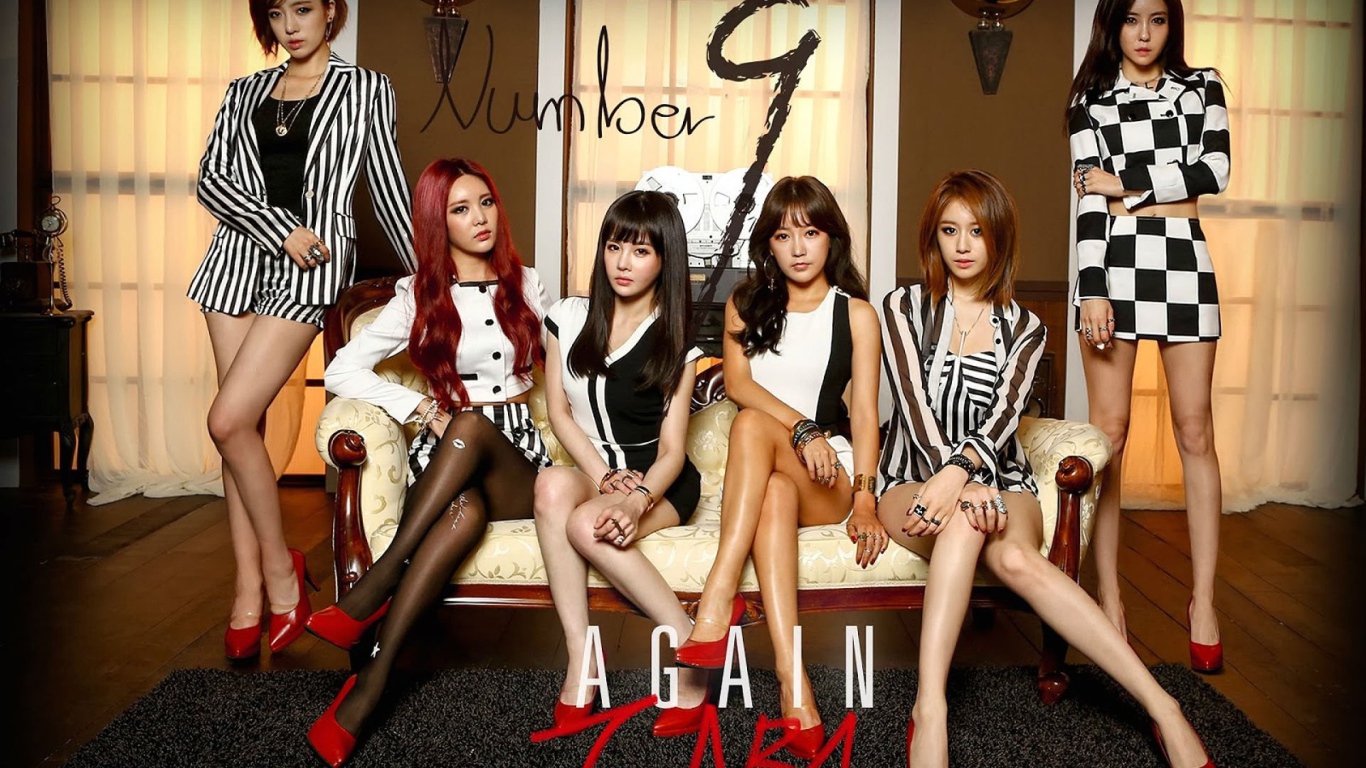 Музыкальная группа из Южной Кореи T-ara