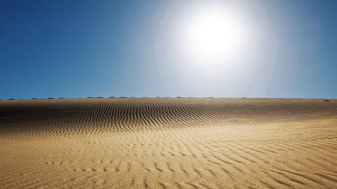 Бескрайняя мертвая пустыня