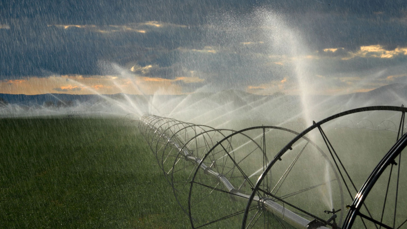 Орошение на полях