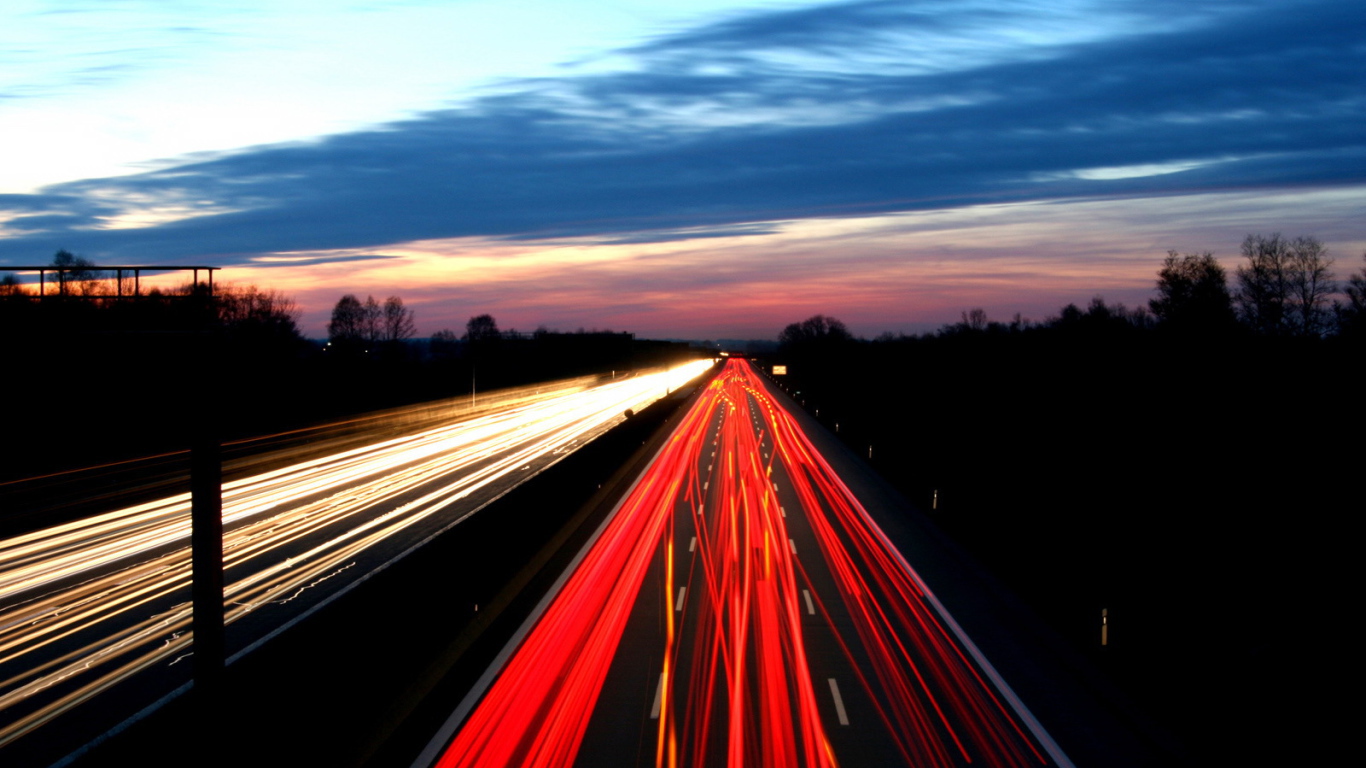 Следы ночной дороги