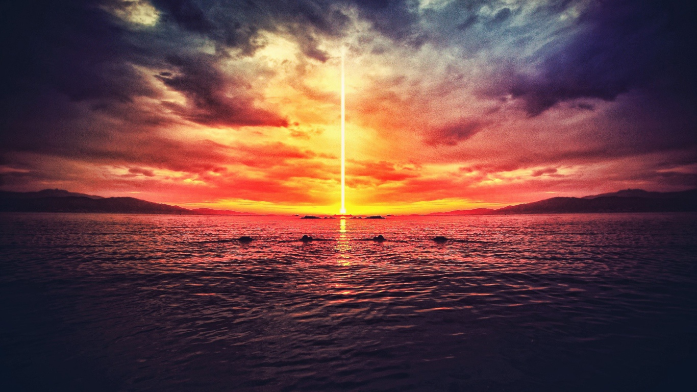 Луч света из воды