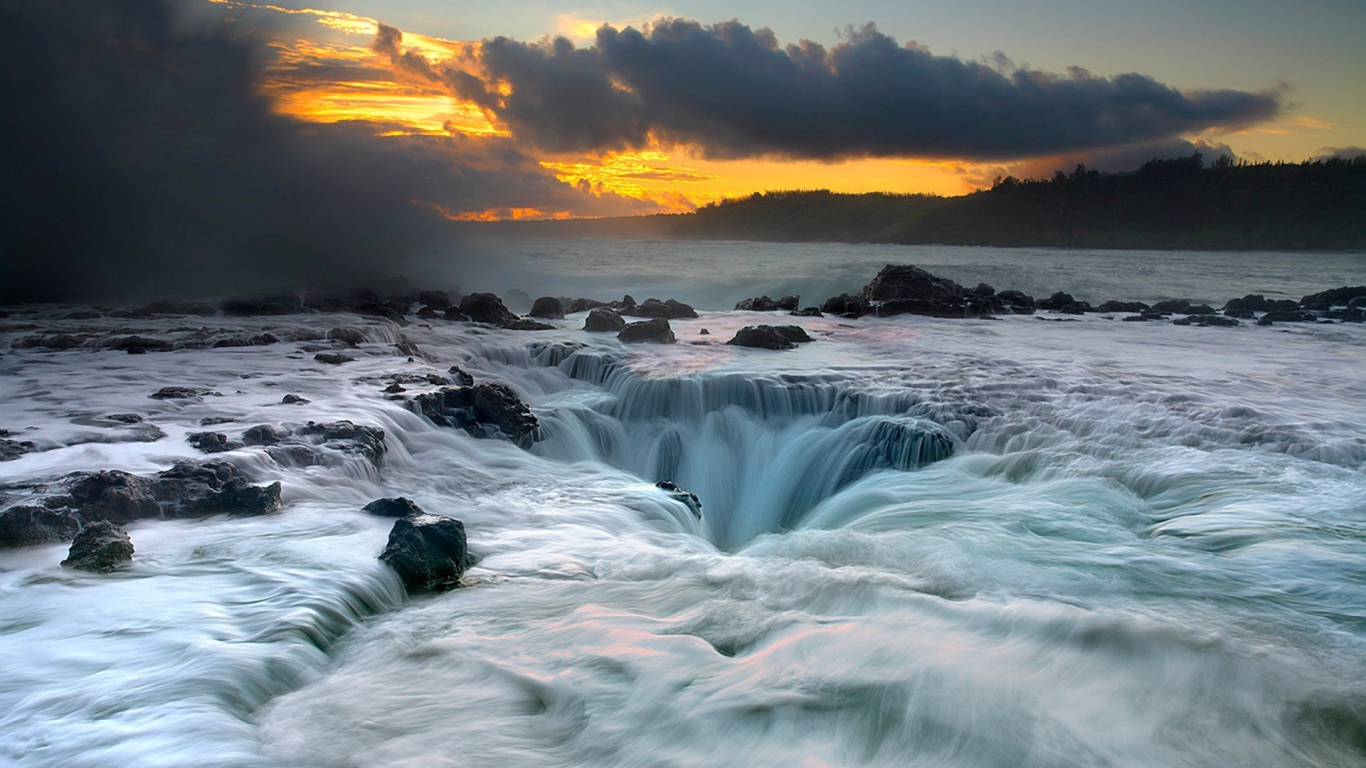 Водопад в пропасть