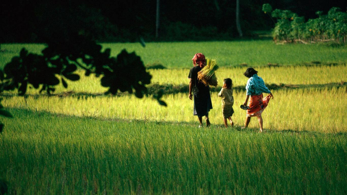 Семья аборигенов