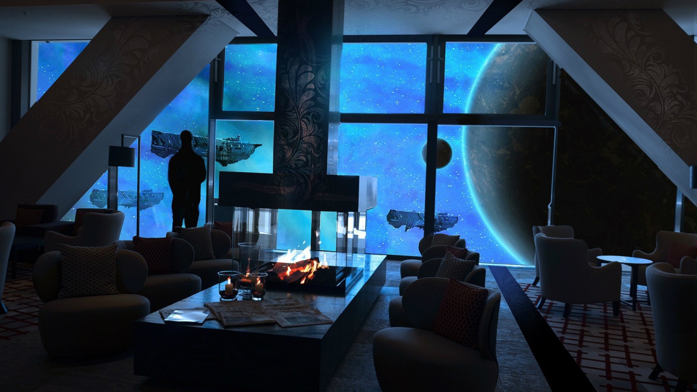 Апартаменты на космической станции